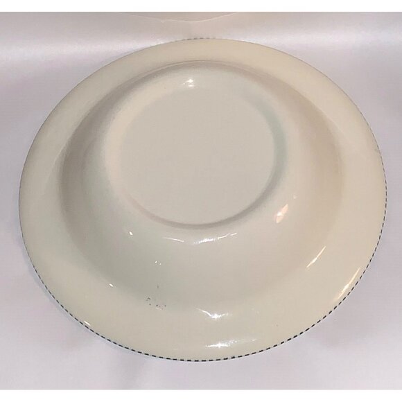 Royal Currier & Ives 9" Serving Bowl "Maple Sugaring" Log Cabin Homestead - Picture 3 of 3